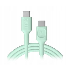 Καλώδιο Green Cell PowerFlex Γρήγορη Φόρτιση USB Type-C Αρσενικό - USB Type-C Αρσενικό 100W Μέντα Πράσινο 2m 5904326376243
