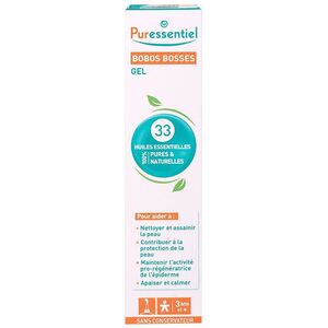 Puressentiel, Bobos Bosses, Αιθέρια Έλαια, Καταπραϋντικό & Ηρεμιστικό, Τοπικό Τζελ Θεραπείας, Για Χτυπήματα & Μώλωπες, Σε Όλο Το Σώμα, 20 ml Unisex