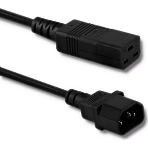 Kabel zasilający Qoltec Kabel zasilający Qoltec do UPS | C14/C19 | 2m