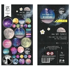 Naklejki ozdobne Kosmos EDUKAMP