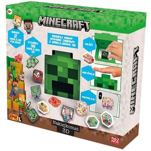 3D Naklejkomat Minecraft
