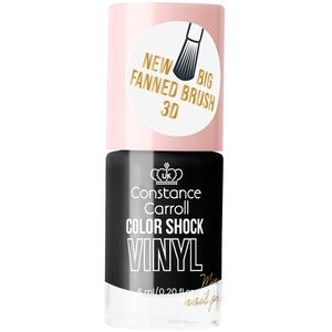 Constance Carroll Color Shock Lakier do paznokci z winylem Mini 6ml Black Night (30)