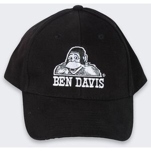Czapka Ben Davis Embroidery Baseball BlackWhite