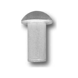 Nitgoz NIT ALUMINIOWY PEŁNY Z ŁBEM KULISTYM 4.0*10MM [jm.KG] - 954 4*10 PLK