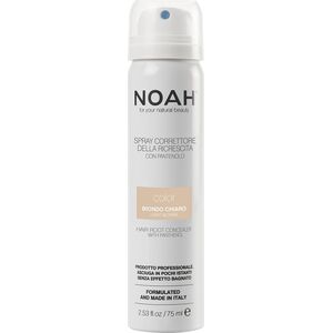 Korygujący spray z witaminą B5 do pokrycia cebulek włosów - JASNY BLOND, Noah, 75 ml