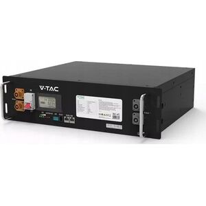 V-TAC Magazyn Bank Energii V-TAC VESTWOODS Powerbank RACK 100Ah 5,12kWh LiFePO4 VT-48100E-P2 10 Lat Gwarancji