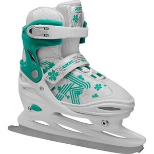 Łyżwy Roces Jokey Ice 3.0 Girl biało-turkusowe 450708 06 30-33
