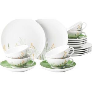 Serwis do herbaty z porcelany dla 6 osób biały - Seltmann
