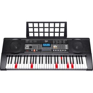 V-TONE VK 500-61L keyboard klawisze organy dla dzieci do nauki gry podświetlana klawiatura LED