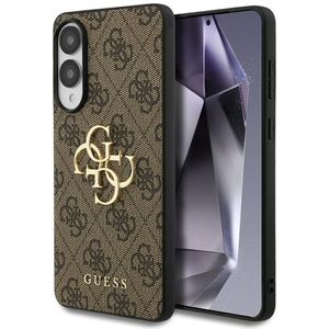 Case Guess Big 4G Logo Classic Logo for Samsung Galaxy S25 Edge brown