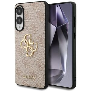 Case Guess Big 4G Logo Classic Logo for Samsung Galaxy S25 Edge pink