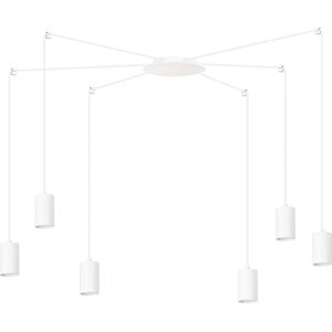 Lampa sufitowa Emibig Minimalistyczna lampa sufitowa do jadalni Emibig TRAKER pająk 525/6