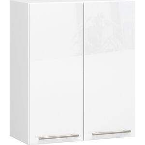 Fabryka Mebli Akord WISZĄCA SZAFKA KUCHENNA OLIWIA W 60cm BIAŁA-BIAŁA POŁYSK H720
