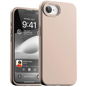 Etui Mercury Silicone do iPhone 16e      różowo-piaskowy