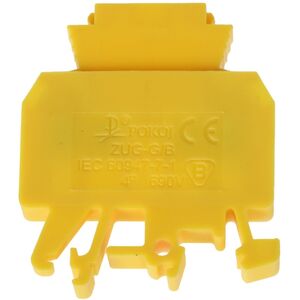 ZŁĄCZKA SZYNOWA Z WKŁADKĄ BEZPIECZNIKOWĄ ZUG-G/B DIN TS-35 Pokój