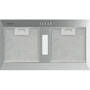 CATA Hood GCB 55 X Canopy, Energy efficiency class C, Width 55 cm, 371 m3/h, Mechanical, LED, Stainless steel/Grey