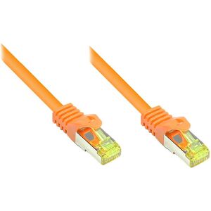 Alcasa 40m Cat7 RJ-45 kabel sieciowy Pomarańczowy S/FTP (S-STP)