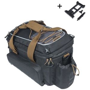 Torba na bagażnik BASIL MILES TRUNKBAG XL PRO MIK 9-36L, MIK System 2.0 (ready to go, 100% wodoodporna black slate (NEW 2025)