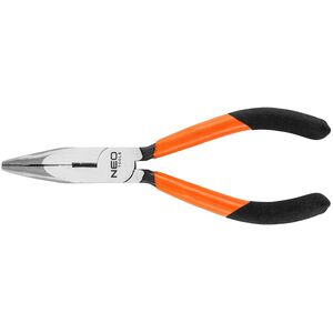 Szczypce wydłużone wygięte 160 mm