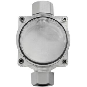 Puszka natynkowa hermetyczna Plastrol PG11 T-08230 2-dławicowa 4-9MM2 IP68 60X100X48 transparentna szary