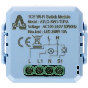 INTELIGENTNY STEROWNIK OŚWIETLENIA LED ATLO-SW1-TUYA Wi-Fi, Tuya Smart