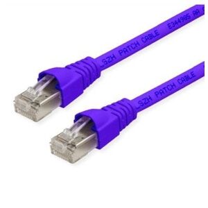Telegaertner Telegärtner Telegartner MP8 FS 500 - Καλώδιο Patch - RJ- 45 (M) - RJ- 45 (M) - 50cm - SFTP - CAT 6a - βιολετί (L00000A0238)