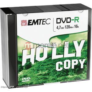 Emtec DVD-R Slim 10 szt. ECOVR471016SL