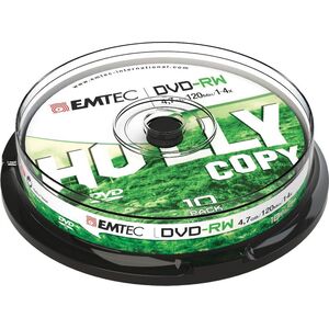 Emtec DVD-RW 4.7 GB 4x 10 sztuk (ECOVRW47104CB)