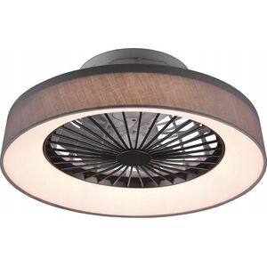 Wentylator Trio RL Wentylator sufitowy z lampą LED FARSUND R62662111 szary