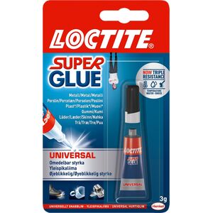 Κόλλα Loctite® Super Glue Δευτερόλεπτη κόλλα 3g/Σωληνάριο