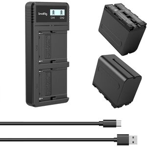 Μπαταρία SmallRig 3823 NP-F970 + φορτιστής