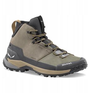 Μπότες SALEWA Puez Leather Mid PTX-Bungee Cord-Onyx-UK 9 (43)