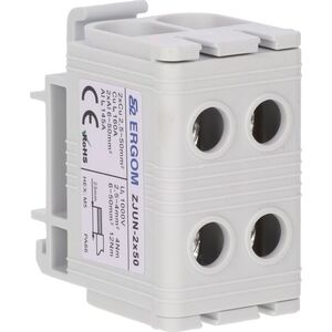 Shumee Złączka szynowa 1-torowa ZJUN-2x50 szara R34RR-07010021103 /6szt./