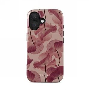 Etui Burga Tough MagSafe do iPhone 16 różowo-bordowe