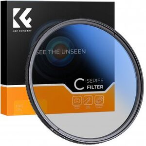 Filtr polaryzacyjny kołowy K&F Concept Nano-C HMC CPL - 55 mm