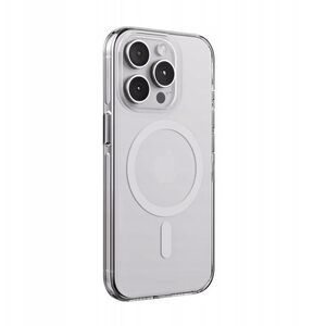 Etui do iPhone 15 Pro Crong Clear MAG Pro Case Cover MagSafe Przezroczysty