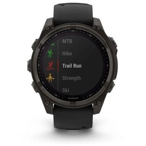Zegarek Garmin Fenix 8 Solar Sapphire Titanium Carbon Grey