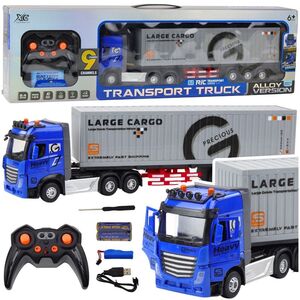 Ciężarówka Transportowa Z Kontenerem Zdalnie Sterowana RC 1:24