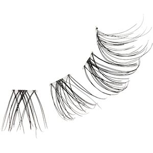 KISS Sztuczne Rzęsy kępki The New Natural - Neo Trio Lashes + klej 1g