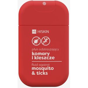 HISKIN Kieszonkowy spray na komary i kleszcze 30 ml