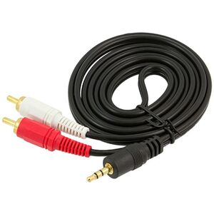 AK233A Kabel jack 3,5mm-2xrca cinch       1,25m