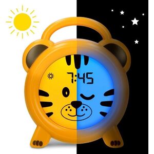 Alecto Lampka nocna z budzikiem, trener snu Alecto BC100TIGER