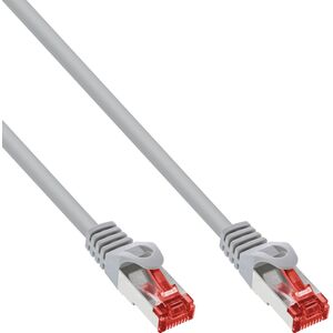 InLine InLine® Patch Cable S/FTP PiMF Cat.6 250MHz PVC copper grey, 1.2m