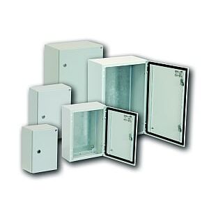 Eti-Polam Obudowa hermetyczna natynkowa GT 80-60-25 z płytą 800x600x250mm IP65 szara - 001102133