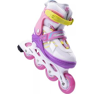 Rolki CoolSlide Meron YG rekreacyjne regulowane białe r. 31-35