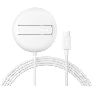 Belkin BOOST Charge Pro Qi2 15W ασύρματος μαγνητικός φορτιστής λευκός WIA011hqWH