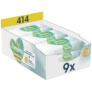 Drėgnos servetėlės Pampers Harmonie New Baby, 414 vnt.