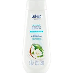 Luksja Luksja Silk Care Kremowy żel pod prysznic orzeźwiające kokos i gardenia 500 ml