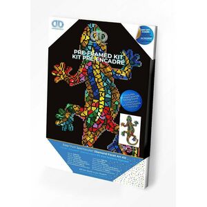 DIAMOND DOTZ Διαμαντένιο κέντημα Diamond Dotz Gekko paua Lizard 29x43cm DDK6002 13912999 4895225911745