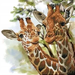 DIAMOND DOTZ Διαμαντένιο κέντημα Diamond Dotz Giraffes 48x48cm DD8017 13913007 4895225915361